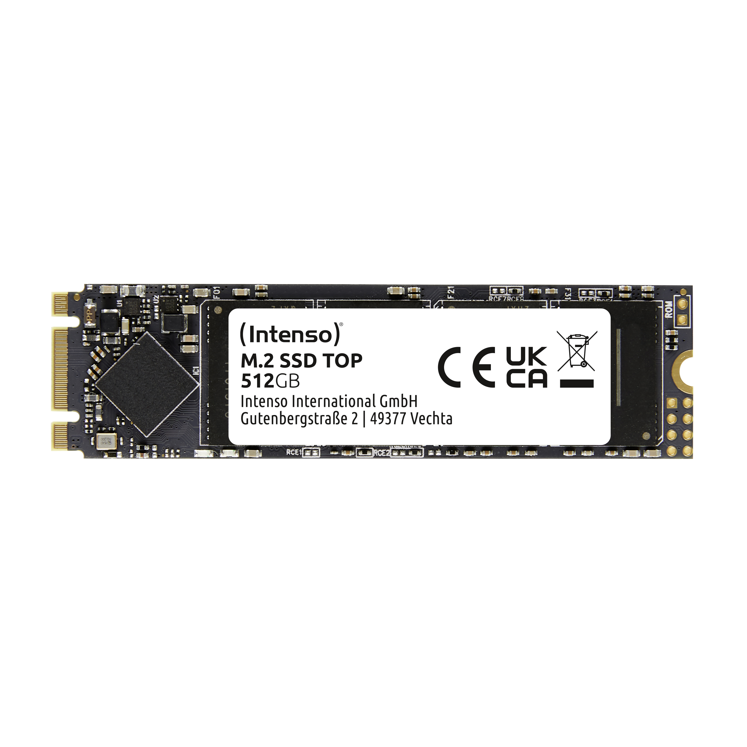 Intenso TOP - 512 GB SSD - intern - M.2 2280, Ansicht 2