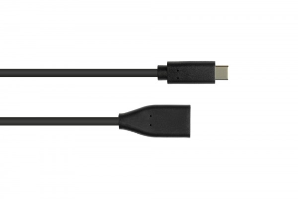 Good Connections 2811-OTG - 0,1 m - USB C - USB A - USB 3.2 Gen 1 (3.1 Gen 1) - 5 Gbit/s - Schwarz, Ansicht 2