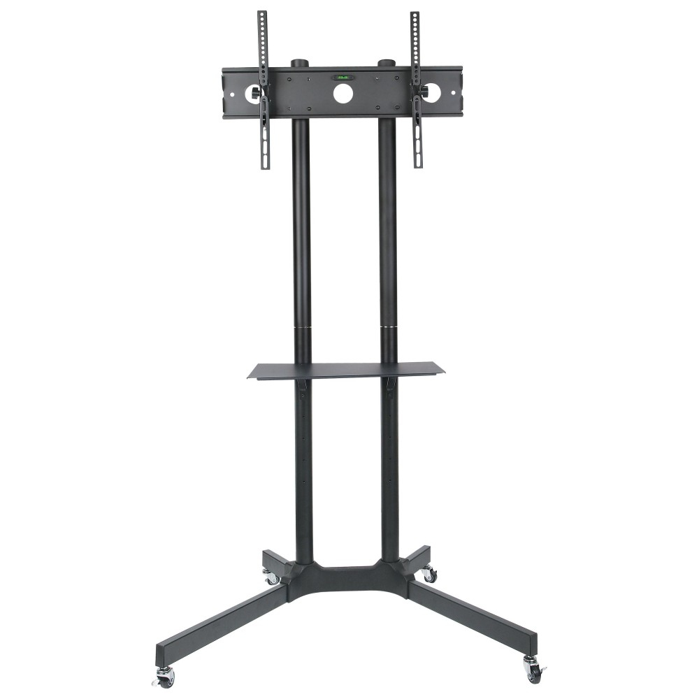 Techly Aufstellung - für Flachbildschirm - Schwarz - Bildschirmgröße: 76.2-165.1 cm (30-65), Ansicht 2