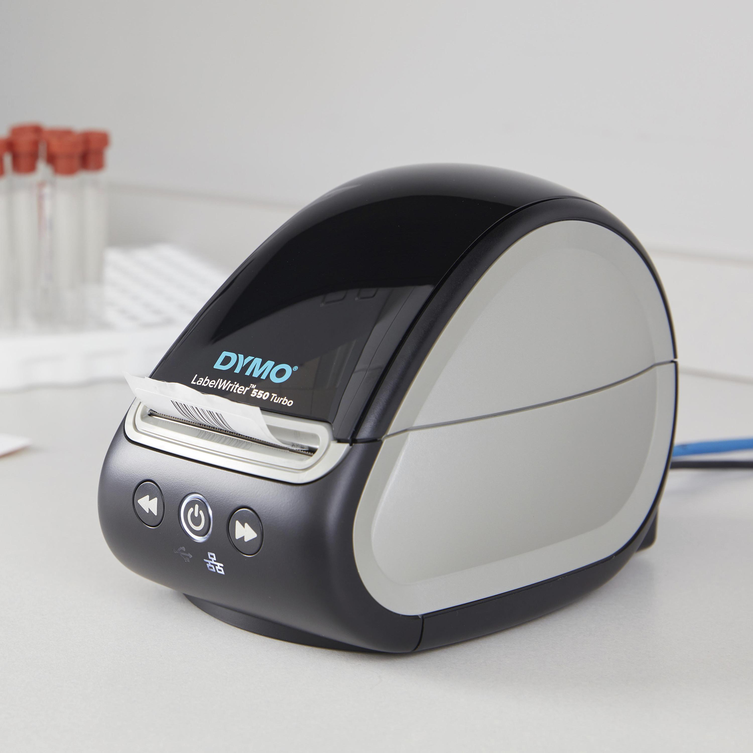 Dymo LabelWriter 550 Turbo - Etikettendrucker - Thermodirekt - Rolle (6,2 cm), Ansicht 3