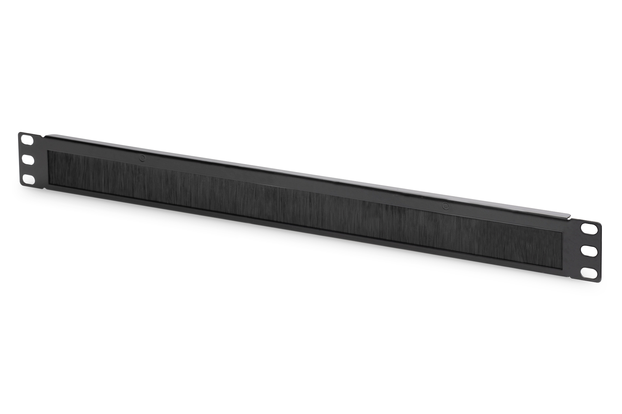 DIGITUS | Kabelbürstenleiste 1HE Öffnung 24x423mm schwarz