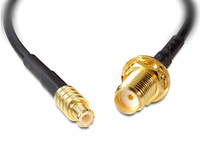 Delock Antennenkabel - MCX (M) zu SMA (W)