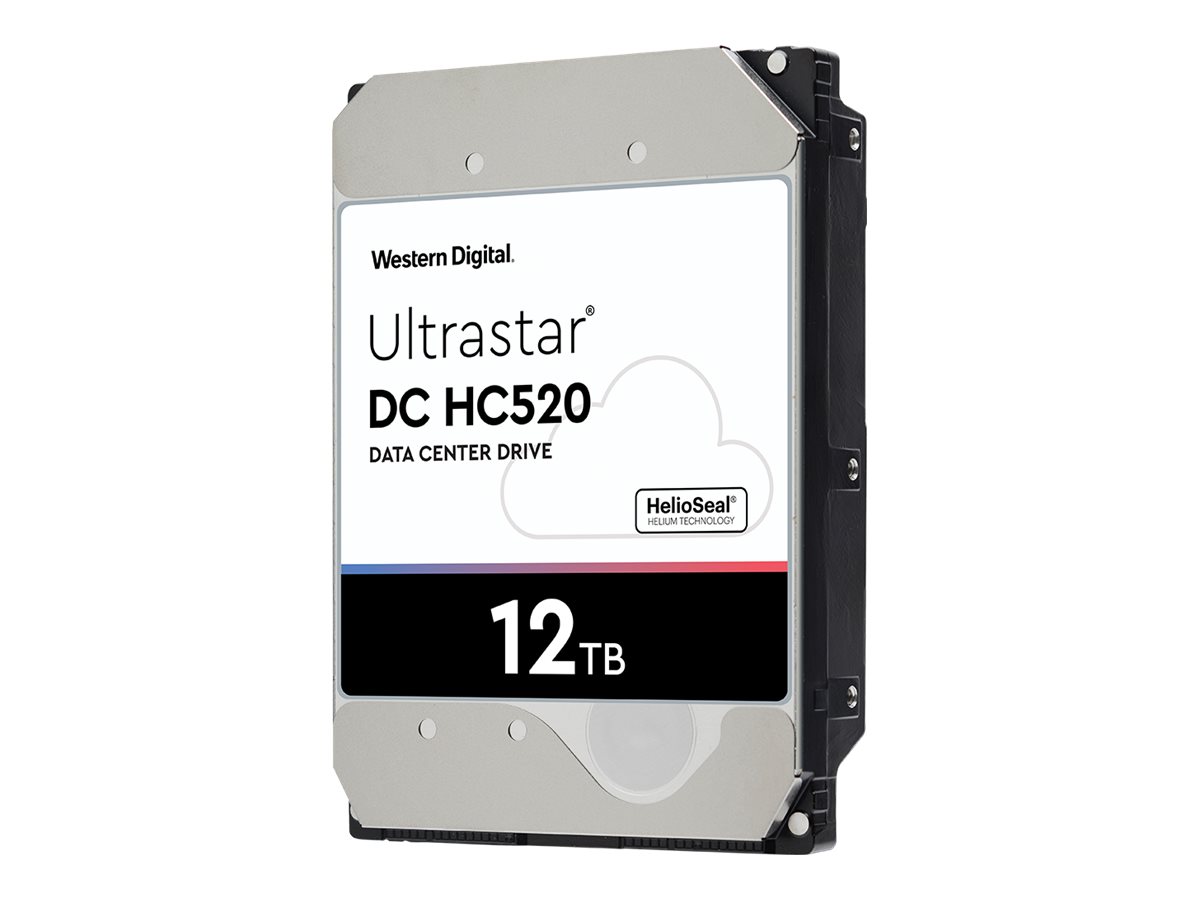 WD Ultrastar HE12 HUH721212AL4205 - Festplatte - verschlüsselt - 12 TB - intern - 3.5" (8.9 cm)