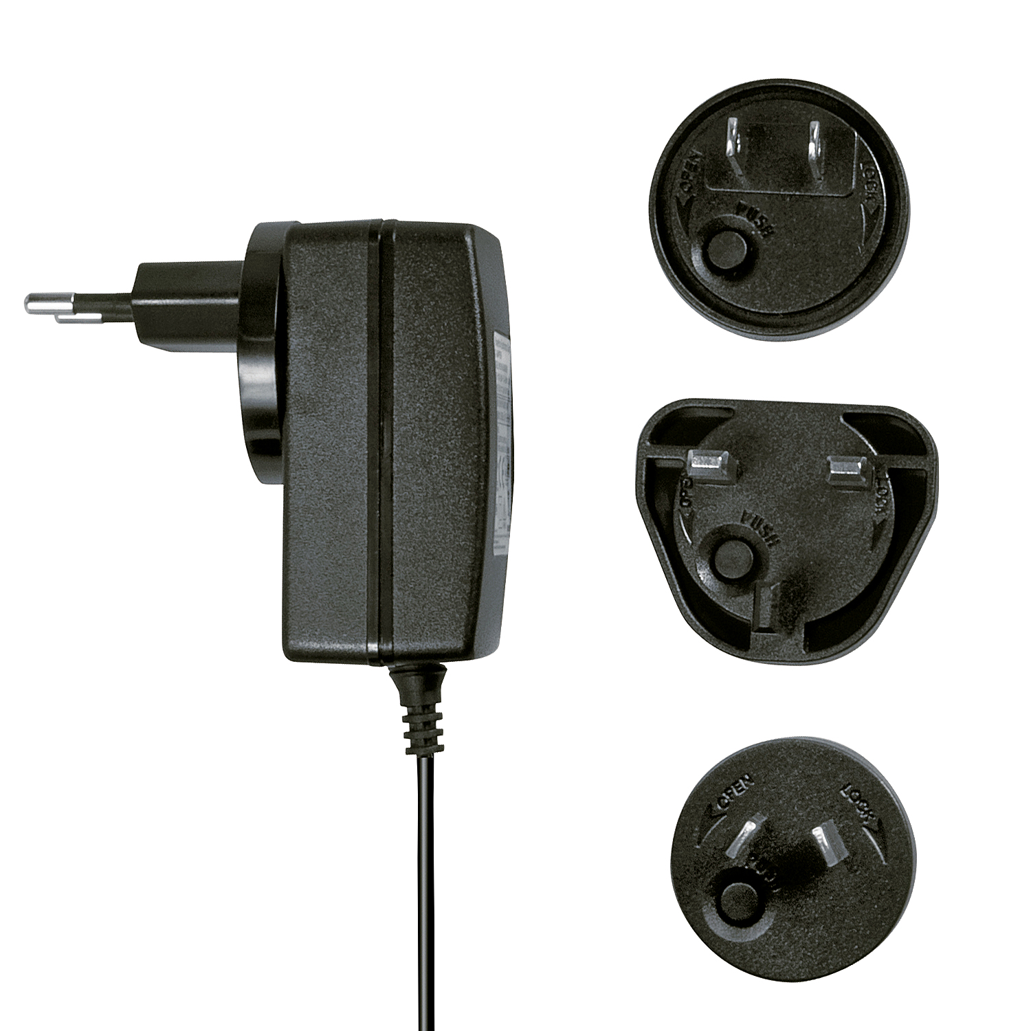Lindy Multi Country Switching AC Adapter - Netzteil - 3 A (Gleichstromstecker 3,5 x 1,35 mm), Ansicht 2