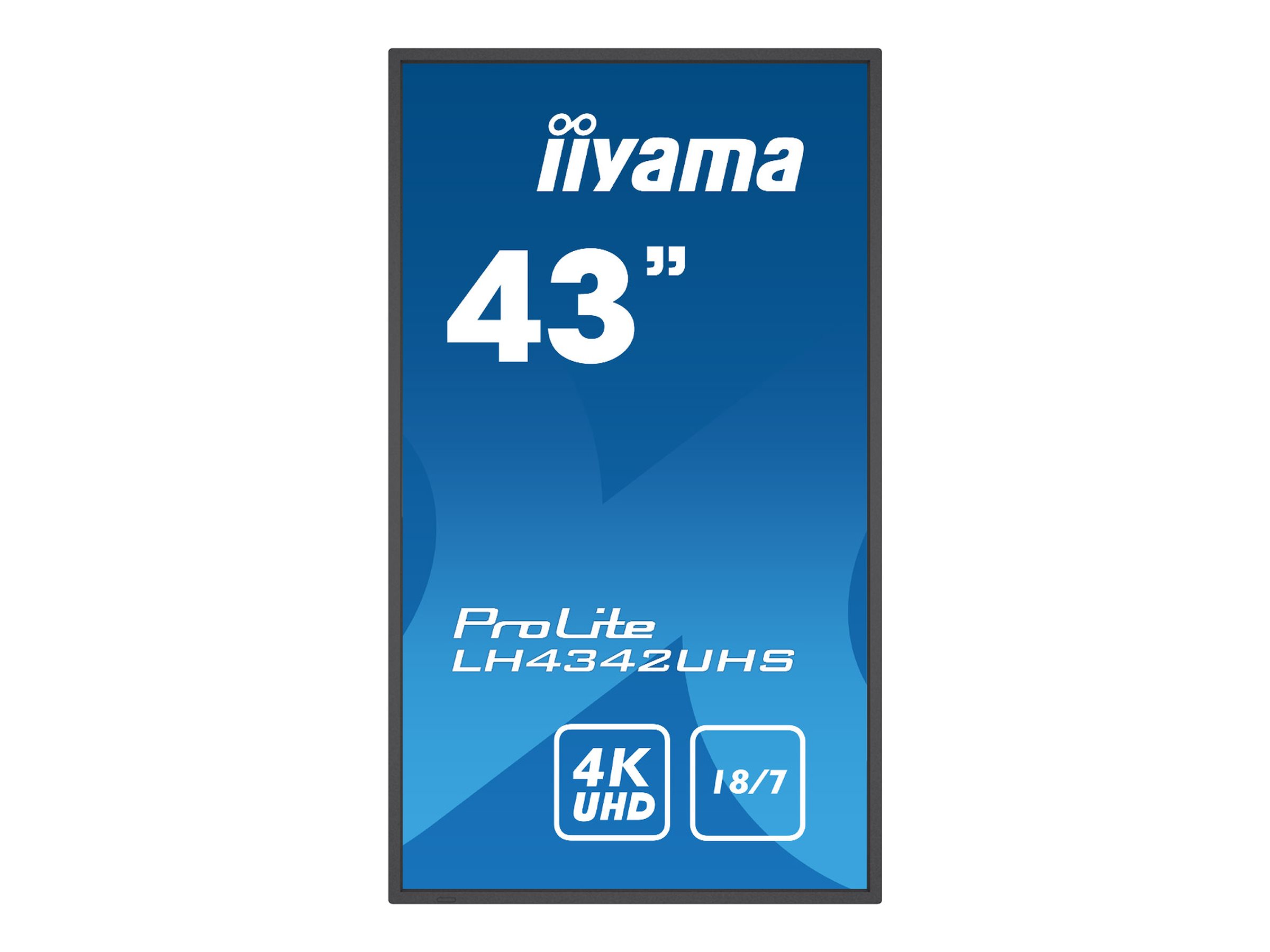 Iiyama 43 LH4342UHS-B3 DVI HDMI DP USB