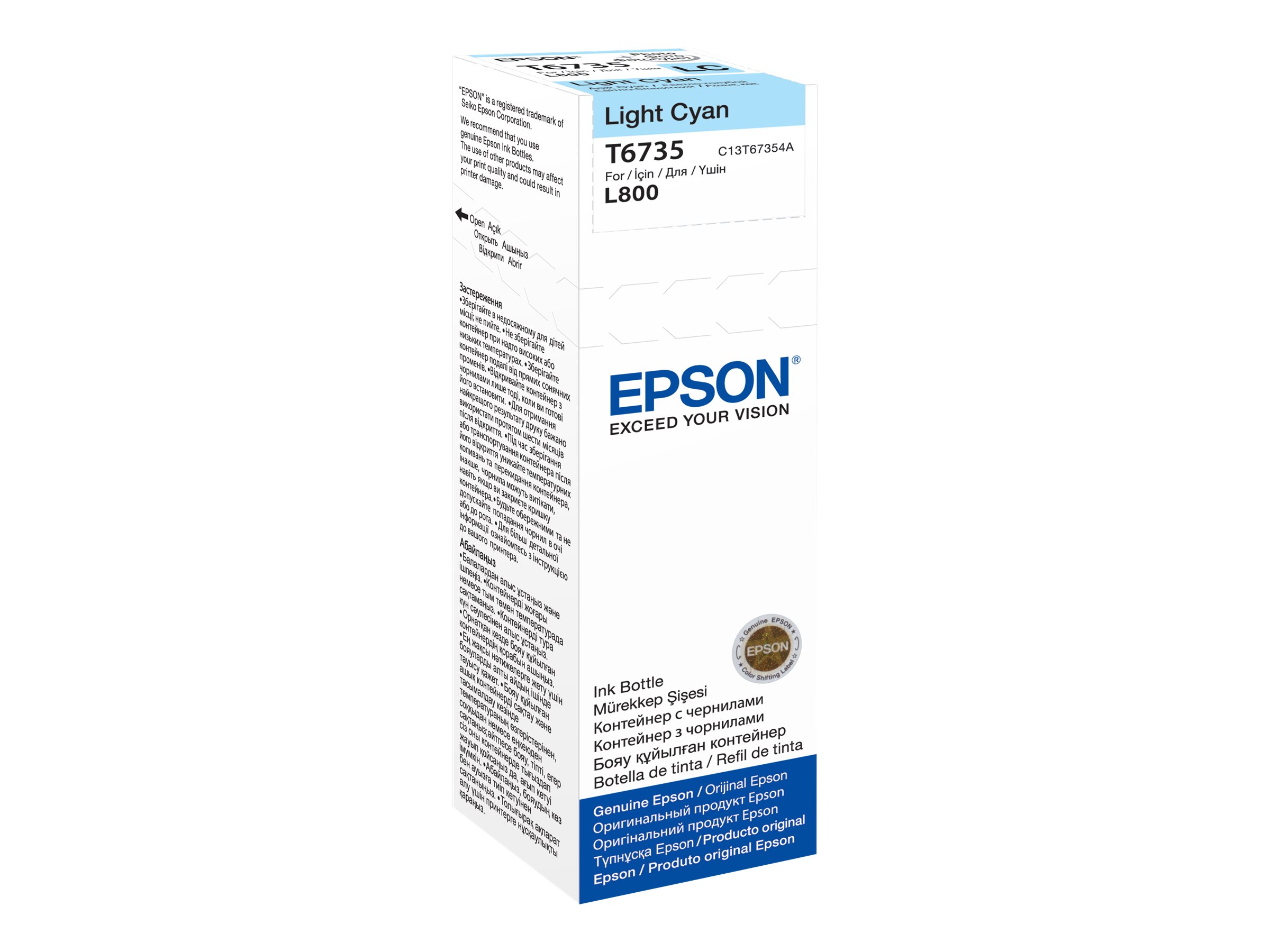Epson T6735 - 70 ml - hell Cyan (C13T67354A)