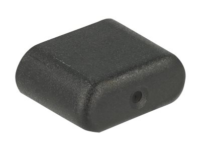 Delock Dust Cover for USB Type-C Male - Schutzumschlag - Schwarz (Packung mit 10)