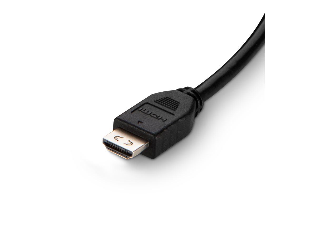 Belkin Secure KVM Combo Cable - Video- / USB- / Audio-Kabel - TAA-konform - USB, Mini-Stecker, DVI-D (M), Ansicht 4