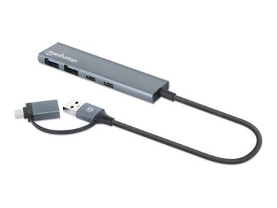 Manhattan Dockingstation - USB-C / USB-A