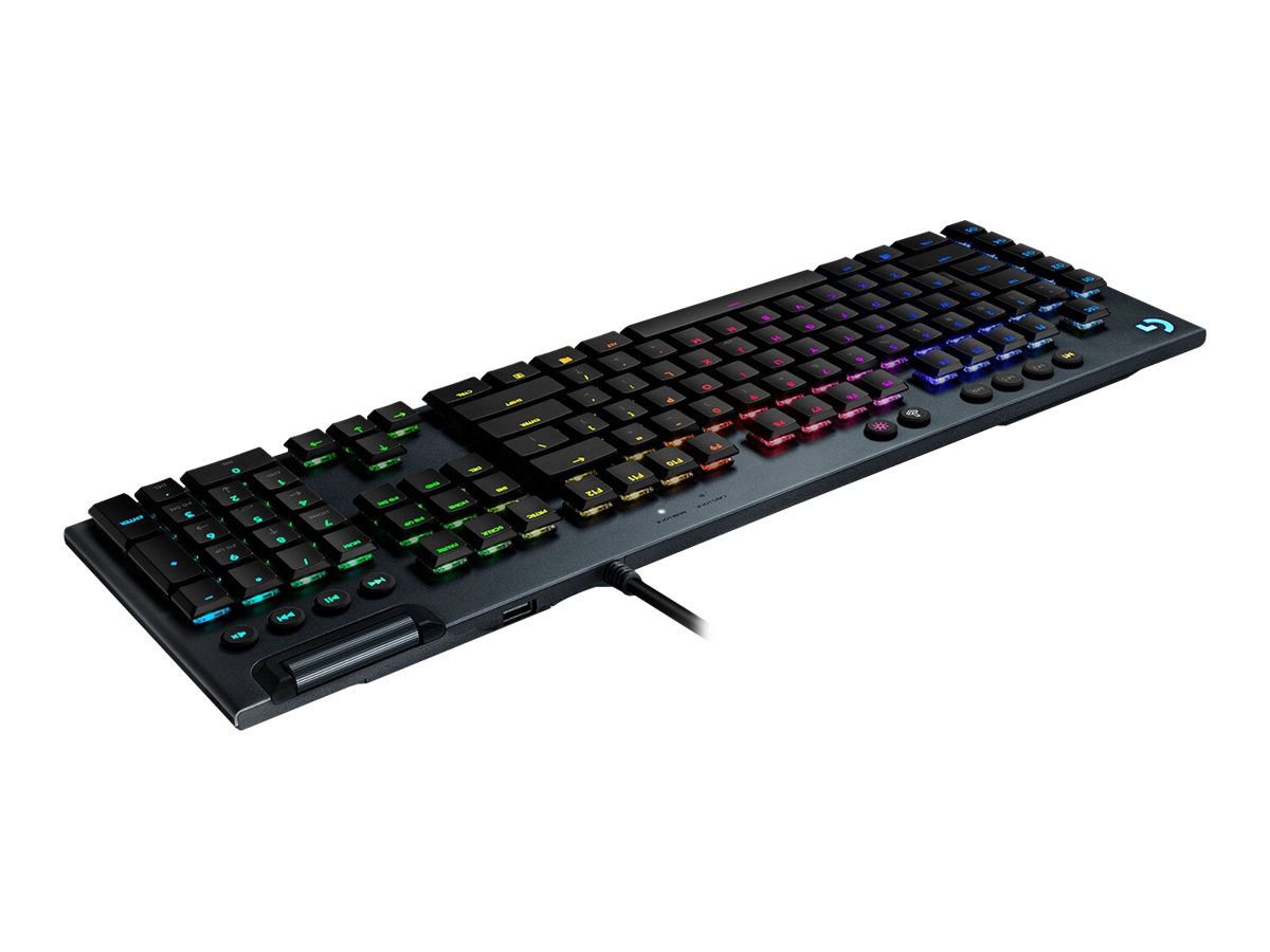 Logitech G G815 - Tastatur - Hintergrundbeleuchtung - USB - QWERTY - Nordisch (DänischFinnischNorwegischSchwedisch)