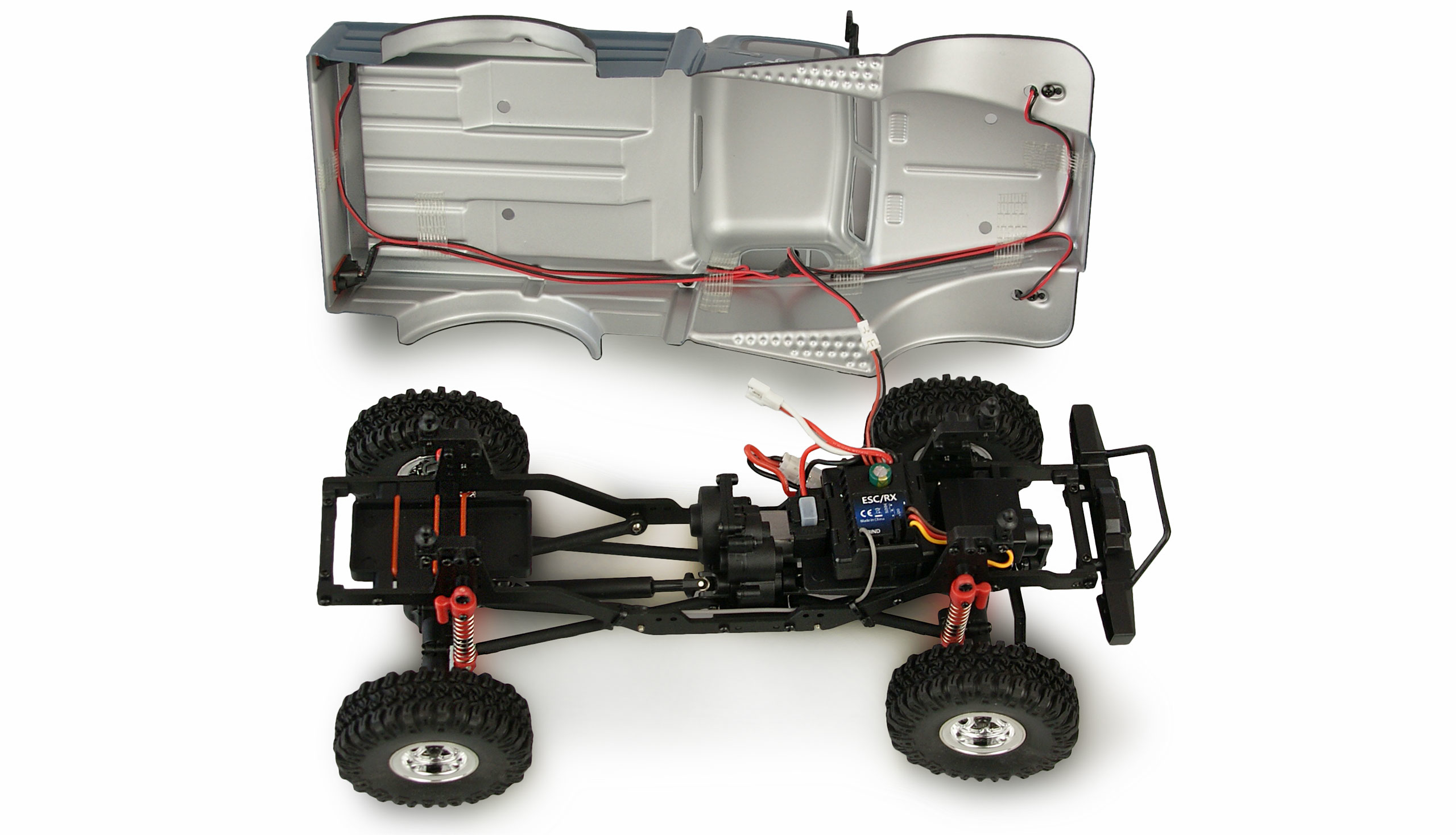 Amewi AMXRock AM18 Harvest - Raupenfahrzeug - 1:18 - 14 Jahr(e) - 600 mAh - 300 g - Grau, Ansicht 4