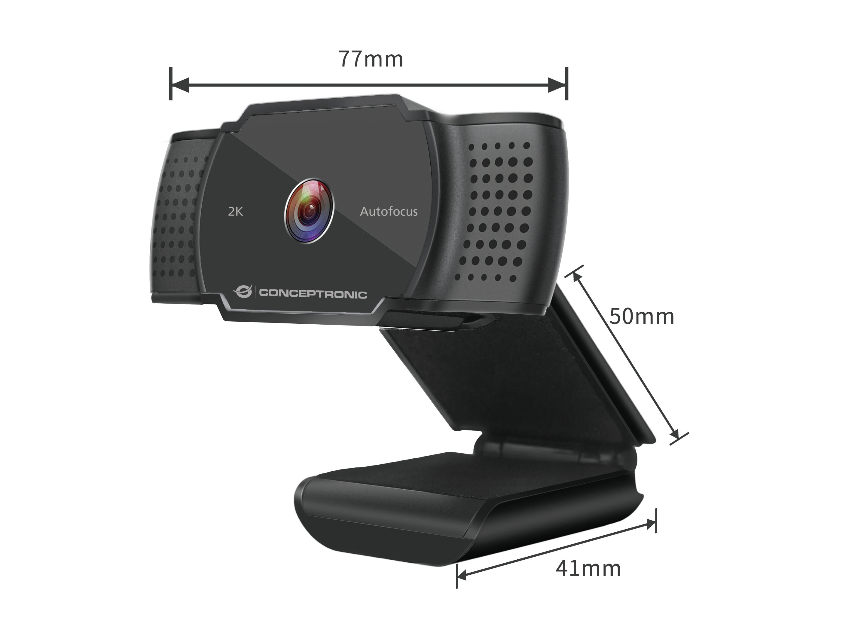 Conceptronic AMDIS02B - Webcam - Farbe - 5 MP, Ansicht 4