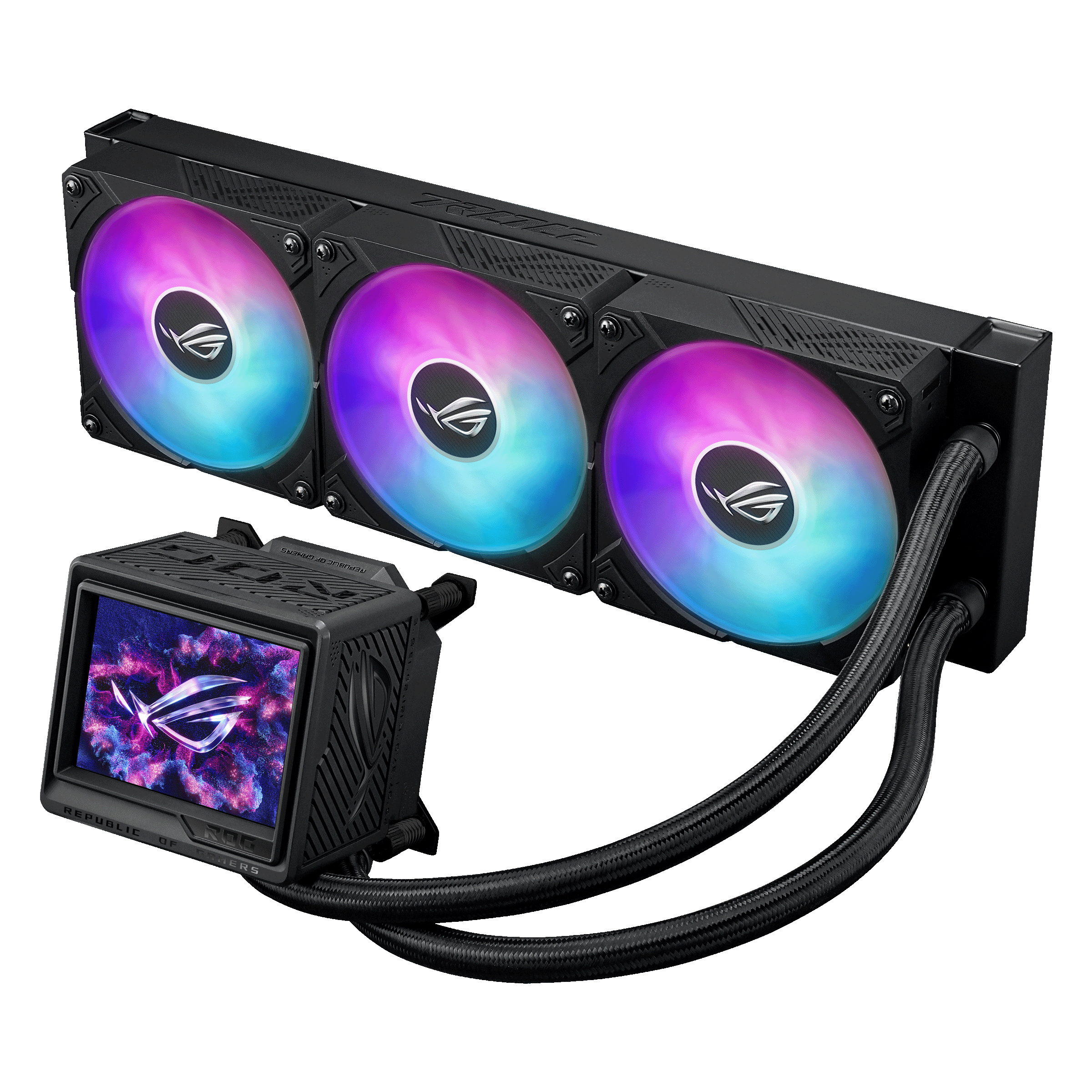 ASUS ROG Ryujin III 360 ARGB Extreme - Prozessor-Flüssigkeitskühlsystem - Kühlergröße: 360 mm - (für: LGA115x Socket), Ansicht 2