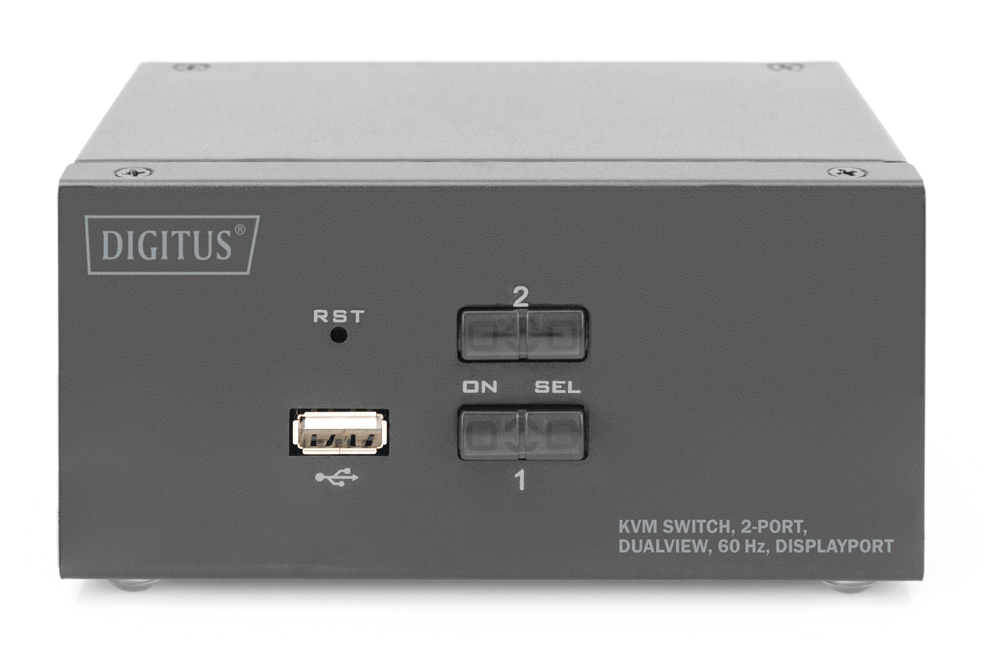 DIGITUS DS-12862 - KVM-/Audio-/USB-Switch - 2 x KVM port(s), Ansicht 3
