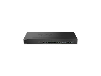 D-Link DMS 1250-12 - Switch - L2+ - Smart - 8 x 1010010002.5G + 2 x 10 Gigabit Ethernet + 2 x 10 Gigabit SFP+