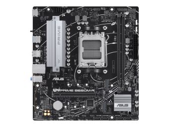 ASUS PRIME B650M-R - Motherboard - micro ATX - Socket AM5 - AMD B650 Chipsatz - USB 3.2 Gen 1 USB-C 3.2 Gen 1 - 2.5 Gigabit LAN - Onboard-Grafik (CPU erforderlich)