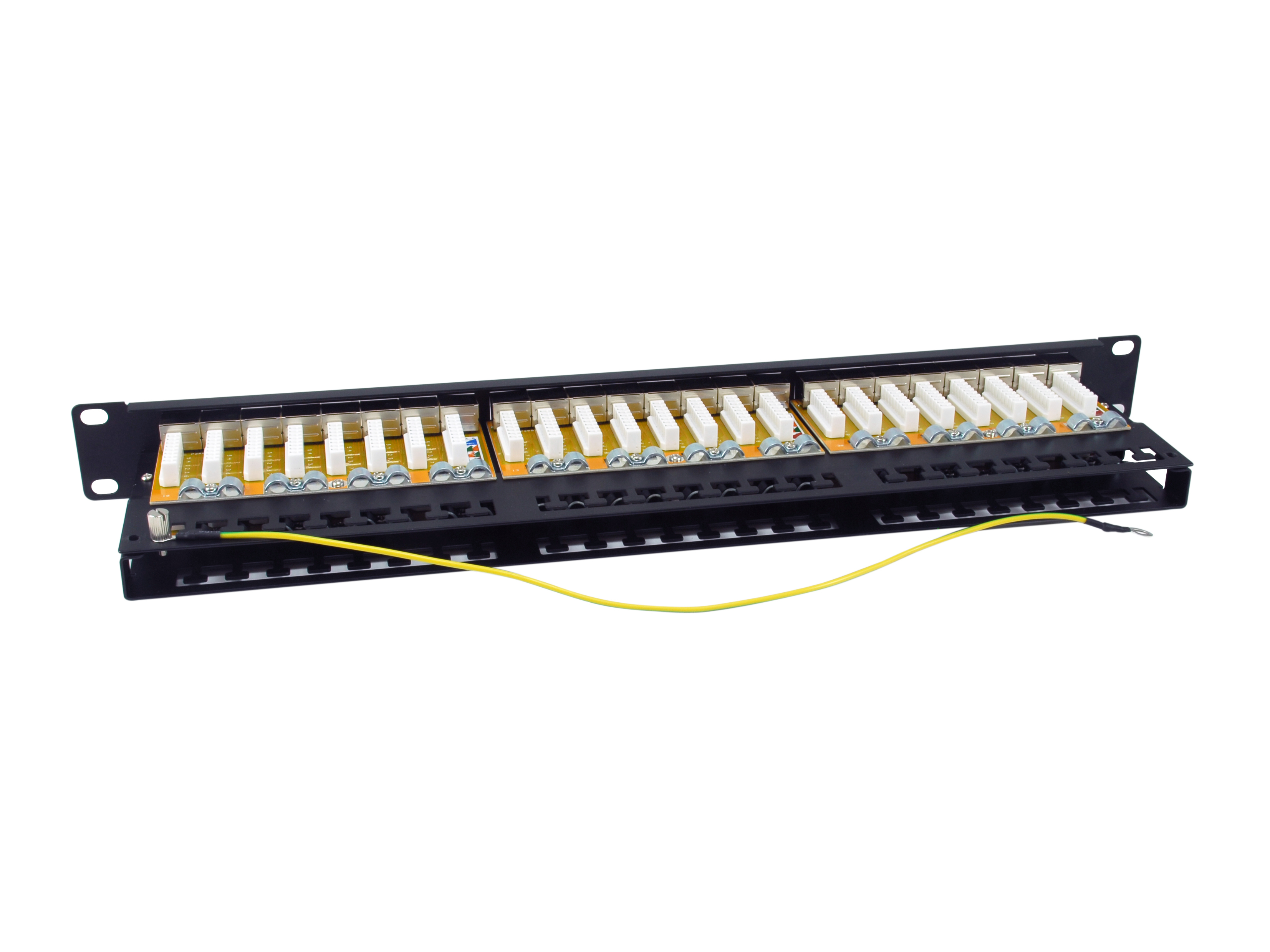 Equip Patchpanel 48x RJ45 Cat6A 19 FTP 1HE Premium schwarz - Patch-Panel - Ethernet, Ansicht 4