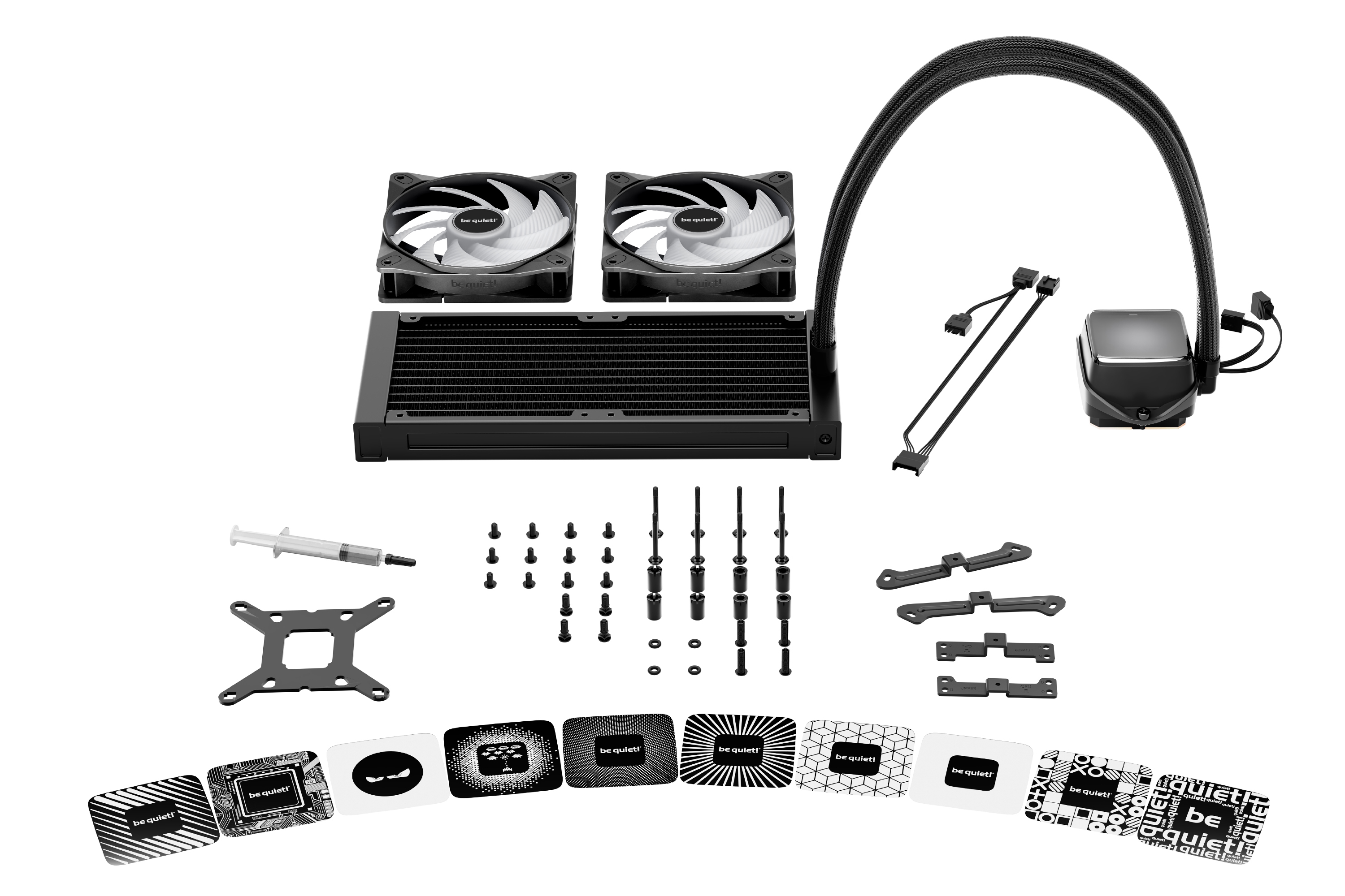 Be Quiet! Pure Loop 3 LX 240mm Wasserkühlung - AMD Sockel AM4 (Ryzen), Ansicht 2