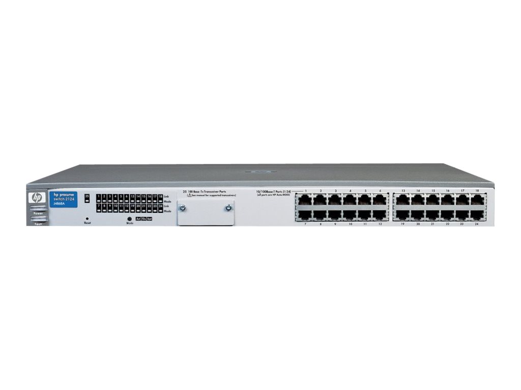 Hp Procurve Switch 2124 J4868a Tiefenbach It Gmbh