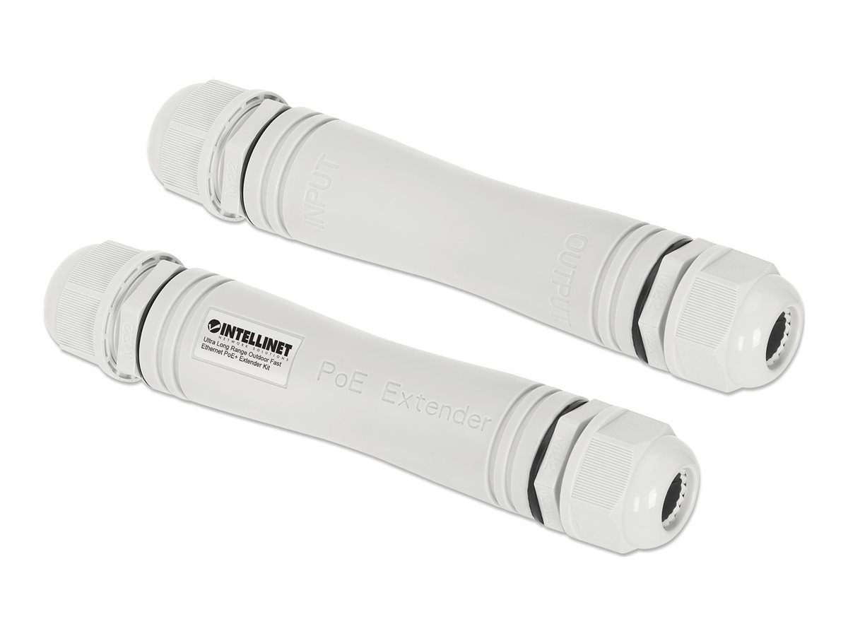 Intellinet Netzwerk-/Stromextender - 100Mb LAN - 10Base-T, 100Base-TX - bis zu 1 km (Packung mit 2)
