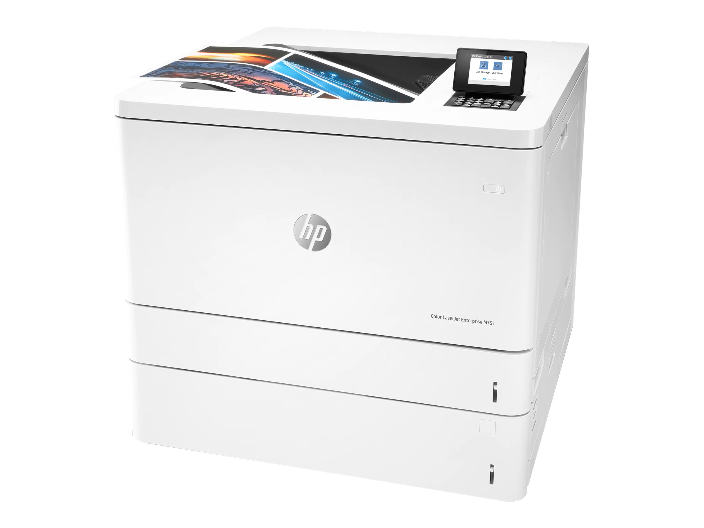 HP Color LaserJet Enterprise M751dn - Drucker - Farbe - Duplex - Laser - A3/Ledger - 600 x 600 dpi - bis zu 41 Seiten/Mi