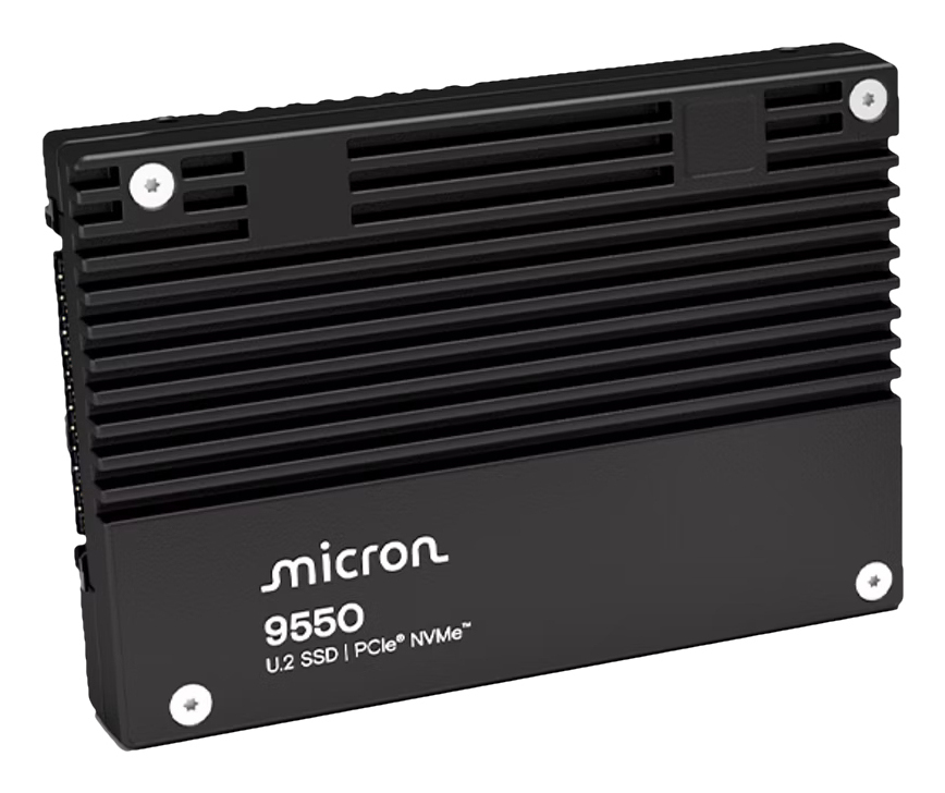 Micron 9550 MAX - SSD - Mixed Use - verschlüsselt - 12.8 TB - intern - 2.5 (6.4 cm), Ansicht 2