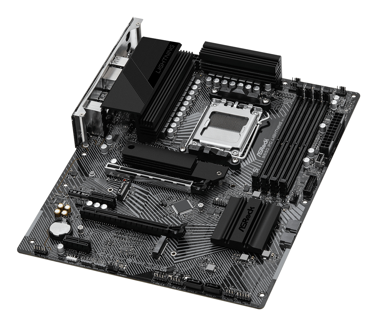 ASRock B650 PG Lightning - Motherboard - ATX - Socket AM5 - AMD B650 Chipsatz, Ansicht 2