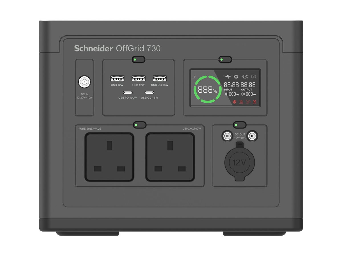 APC Schneider OffGrid 730 - Tragbares kraftwerk