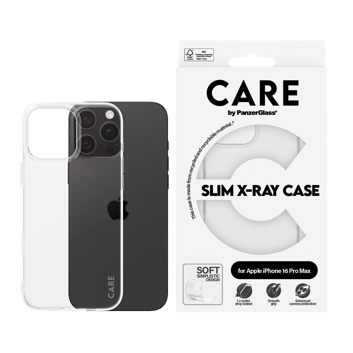 PanzerGlass CARE by PanzerGlass X-Ray - Hintere Abdeckung für Mobiltelefon, Ansicht 2