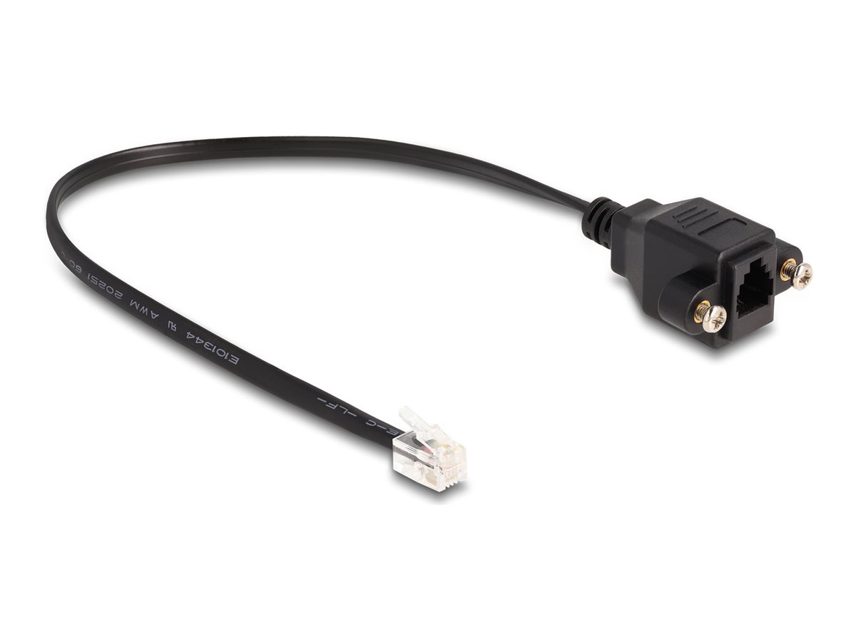 Delock Telefonverlängerungskabel - RJ-10 (M)