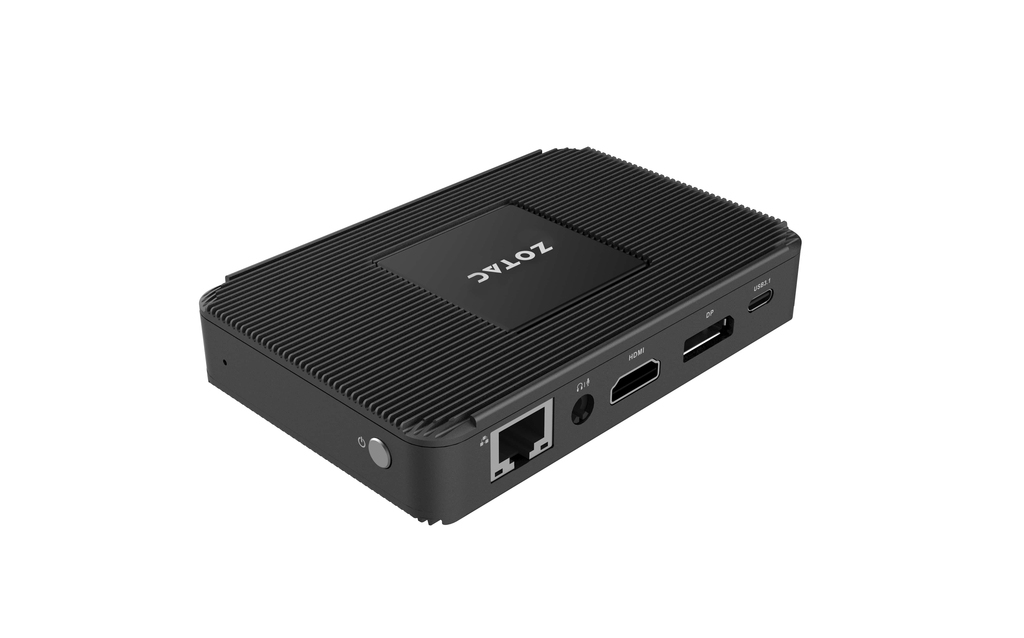 ZOTAC ZBOX P Series PI336 pico - Mini-PC - Celeron N6211 / 1.2 GHz - RAM 4 GB - SSD - eMMC 128 GB - UHD Graphics, Ansicht 3