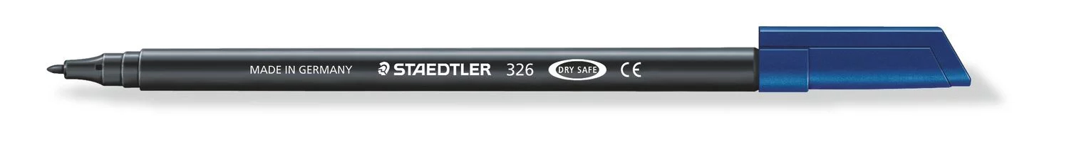 STAEDTLER 326 - Schwarz - 1 mm - Polypropylen (PP) - Tinte auf Wasserbasis