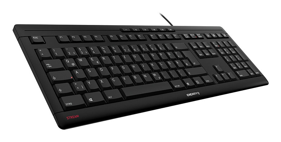 Cherry STREAM KEYBOARD - Tastatur - 100% - full size - TL: Portugiesisch, QWERTY, Ansicht 4