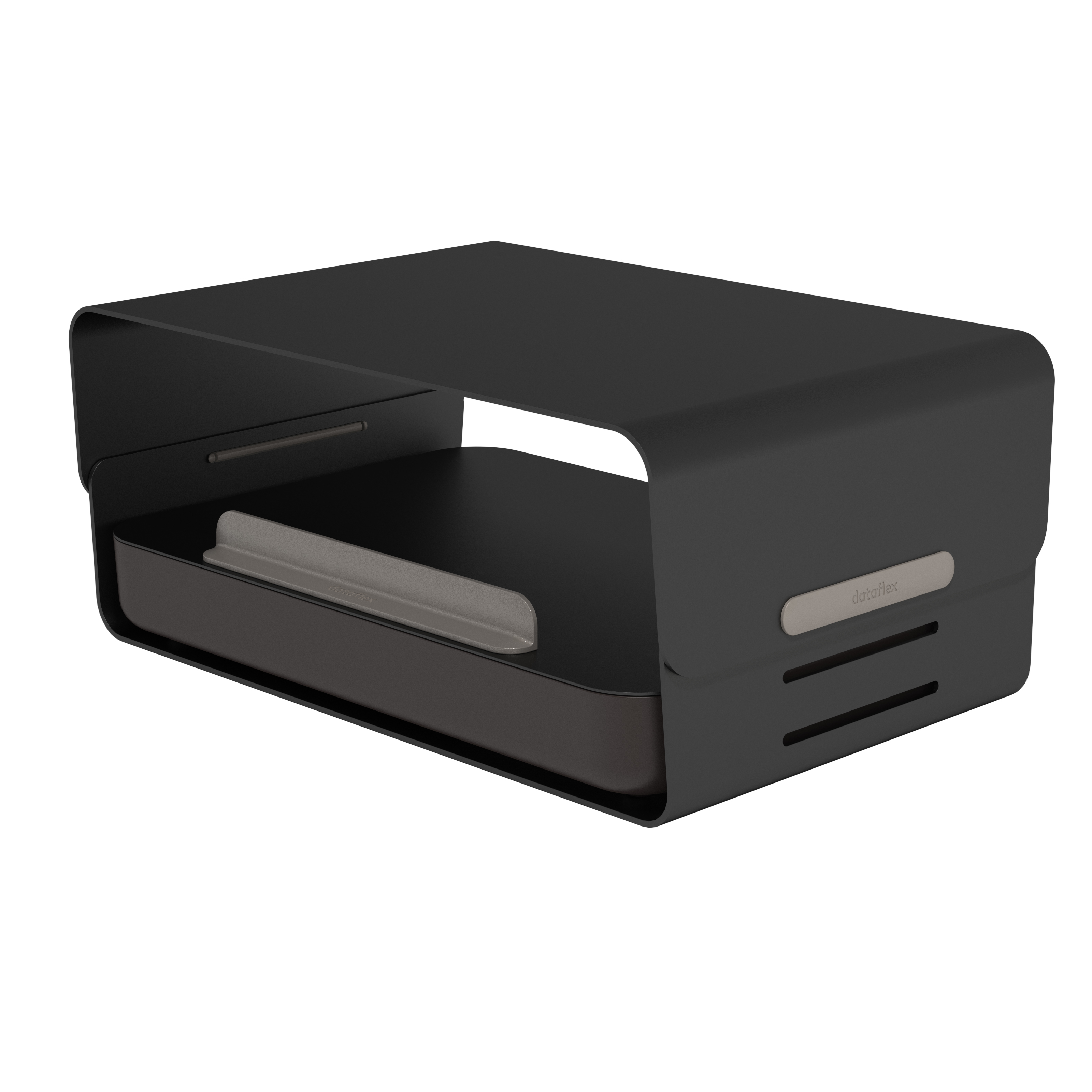Dataflex Addit Bento Ergonomic Desk set 223 - Monitorerhöhung mit Toolbox, Ansicht 2