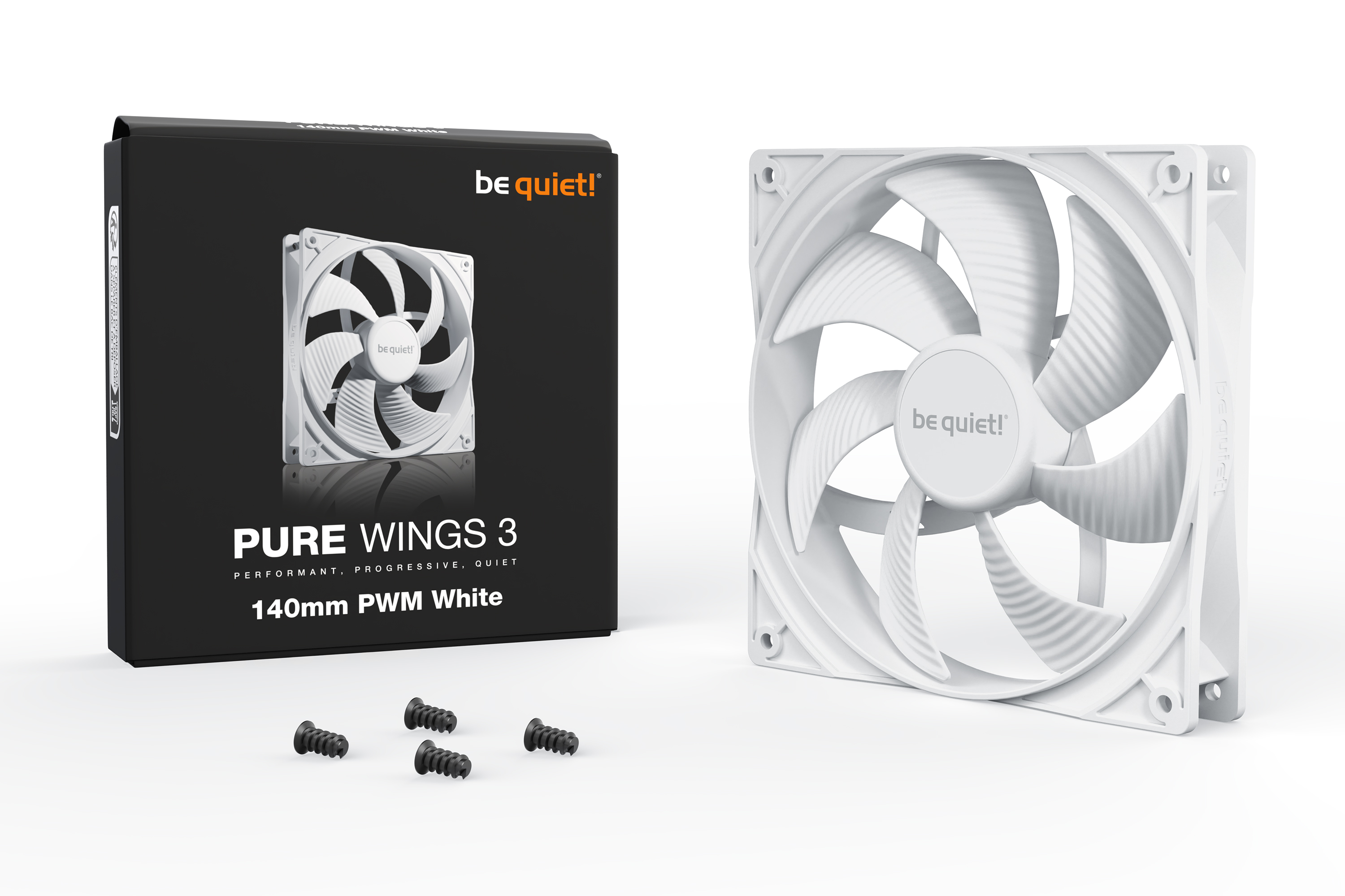 Revoltec be quiet! Pure Wings 3 - Gehäuselüfter - PWM, Ansicht 4