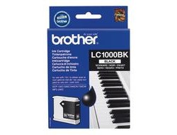 Brother LC LC1000BK - Tintenpatrone Original - Schwarz - 19 ml