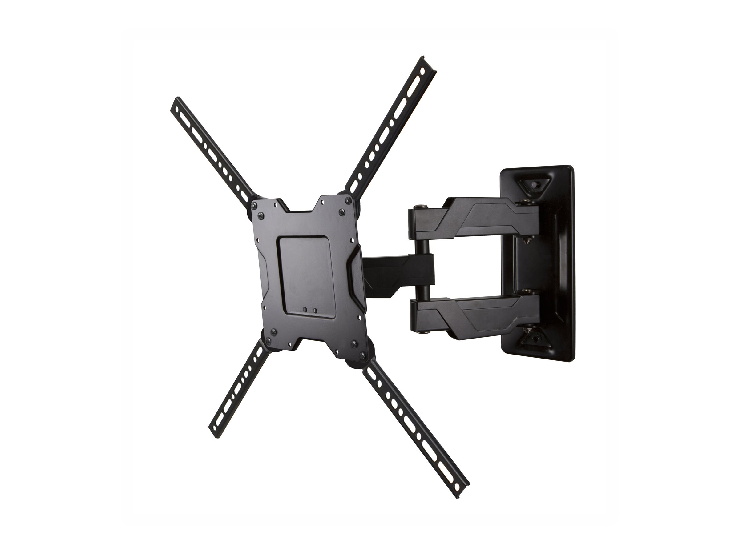 Ergotron Neo-Flex - Befestigungskit (Wandplatte Tragarm Monitorplatte Kabelführungskomponenten 4 Spinnenadapter) - stark belastbar - für Flachbildschirm - stranggepresstes Aluminium - Schwarz - Bildschirmgröße: 81.3-160 cm (32-63)