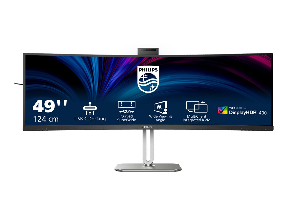 Philips 49B2U5900CH - 5000 Series - LED-Monitor - gebogen - USB - 124.5 cm (49)
