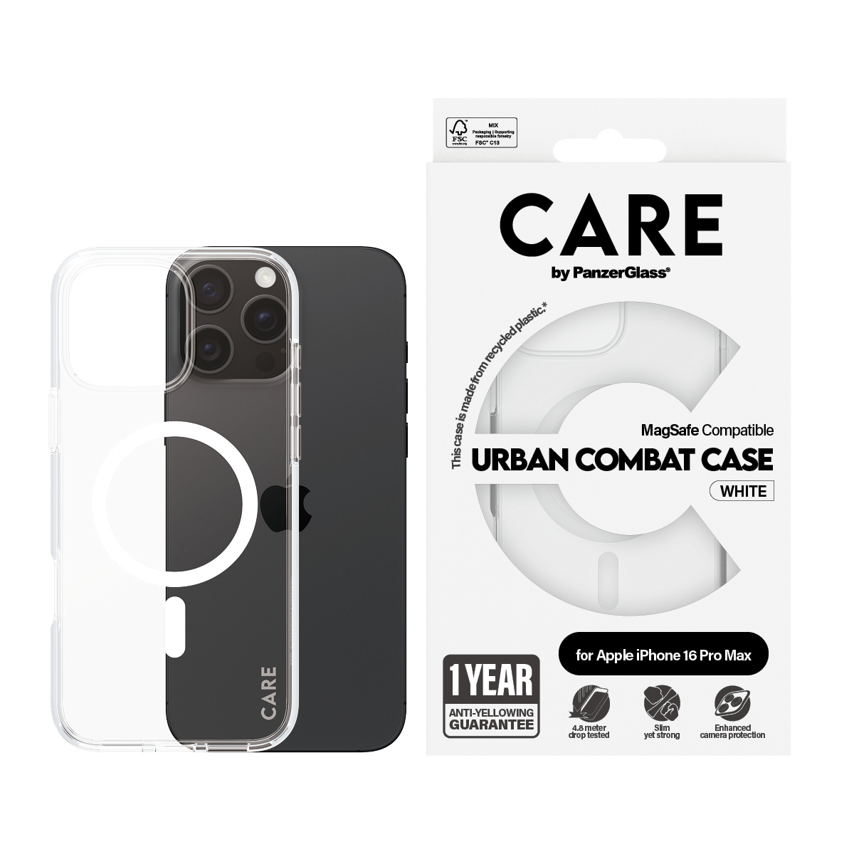 PanzerGlass CARE by PanzerGlass Urban Combat - Hintere Abdeckung für Mobiltelefon, Ansicht 3