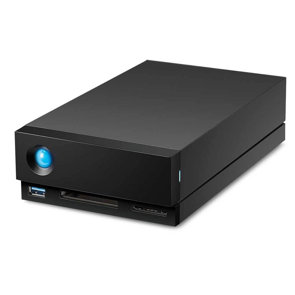 LaCie 1big Dock STHS8000800 - Festplatten-Array - 8 TB - 1 Schächte (SATA-600), Ansicht 2
