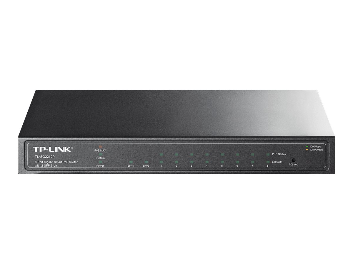 TP-Link 8-PORT GIGABIT POE SMART SWITC (TL-SG2210P)