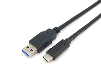 Equip USB Kabel 3.2 A -  C St/St 2.0m schwarz - Kabel - Digital/Daten