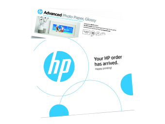 HP Advanced - Glänzend - 105 mil - 102 x 305 mm