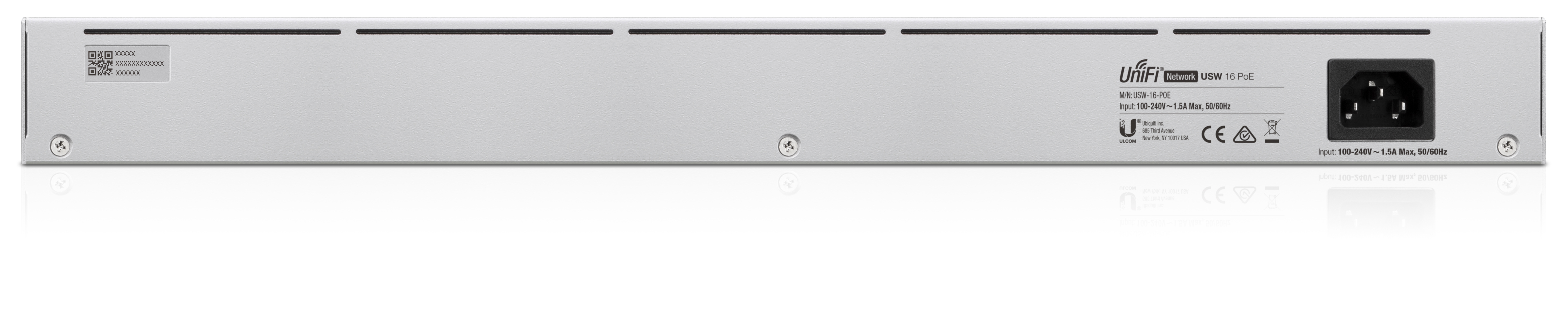 UbiQuiti UniFi Switch USW-16-POE - Switch - managed - 16 x 10/100/1000 (8 PoE+), Ansicht 2
