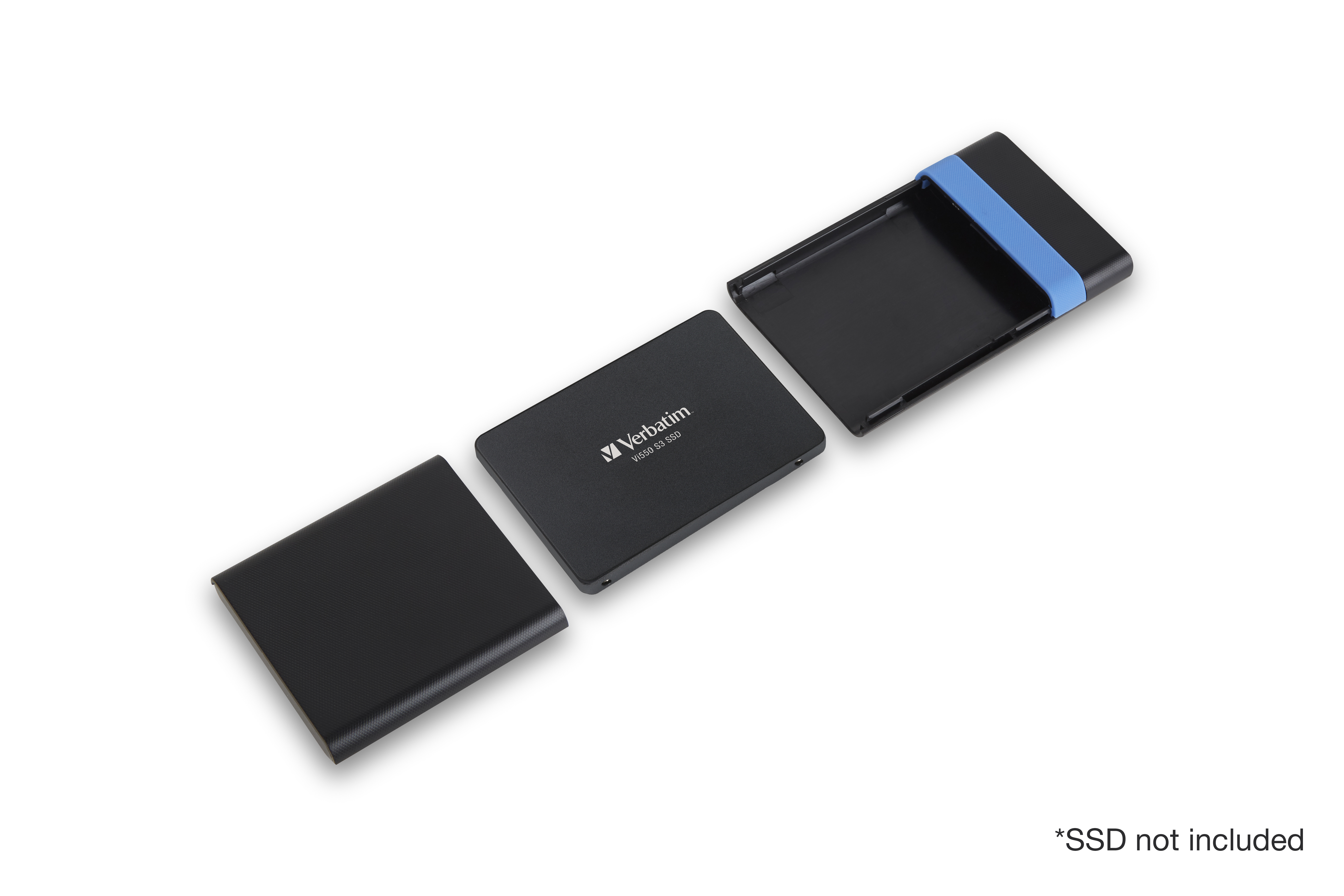 Verbatim Speichergehäuse - 2.5 (6.4 cm) - SATA 6Gb/s - USB 3.2 (Gen 1), Ansicht 3