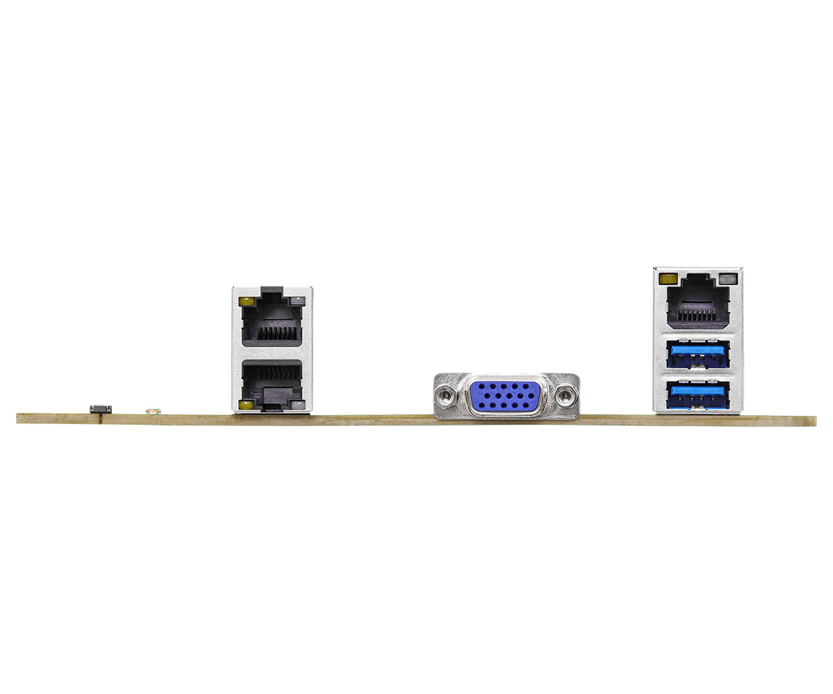 ASRock Rack EC266D4ID-2T/X550 - Motherboard - Mini-ITX - LGA1700-Sockel - C266 Chipsatz, Ansicht 4