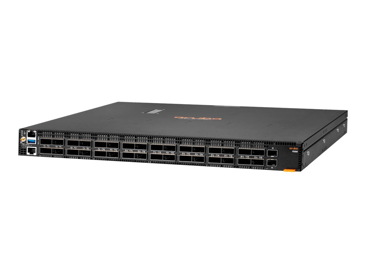 HPE Aruba CX 9300-32D 32-port 100/200/400G QSFP-DD