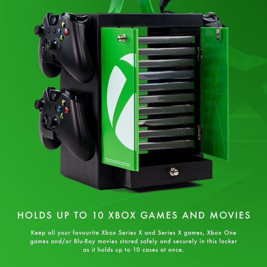Numskull Official Xbox Gaming Locker - 300133 - One, Ansicht 3