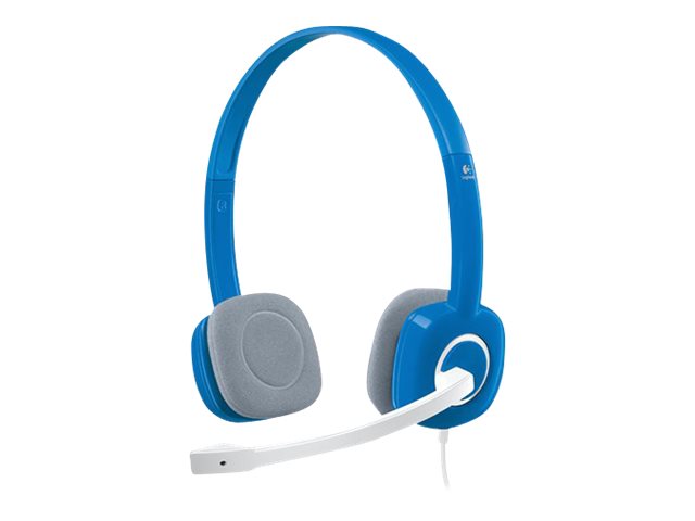 Logitech Stereo Headset H150 - Headset - On-Ear - kabelgebunden - Blueberry