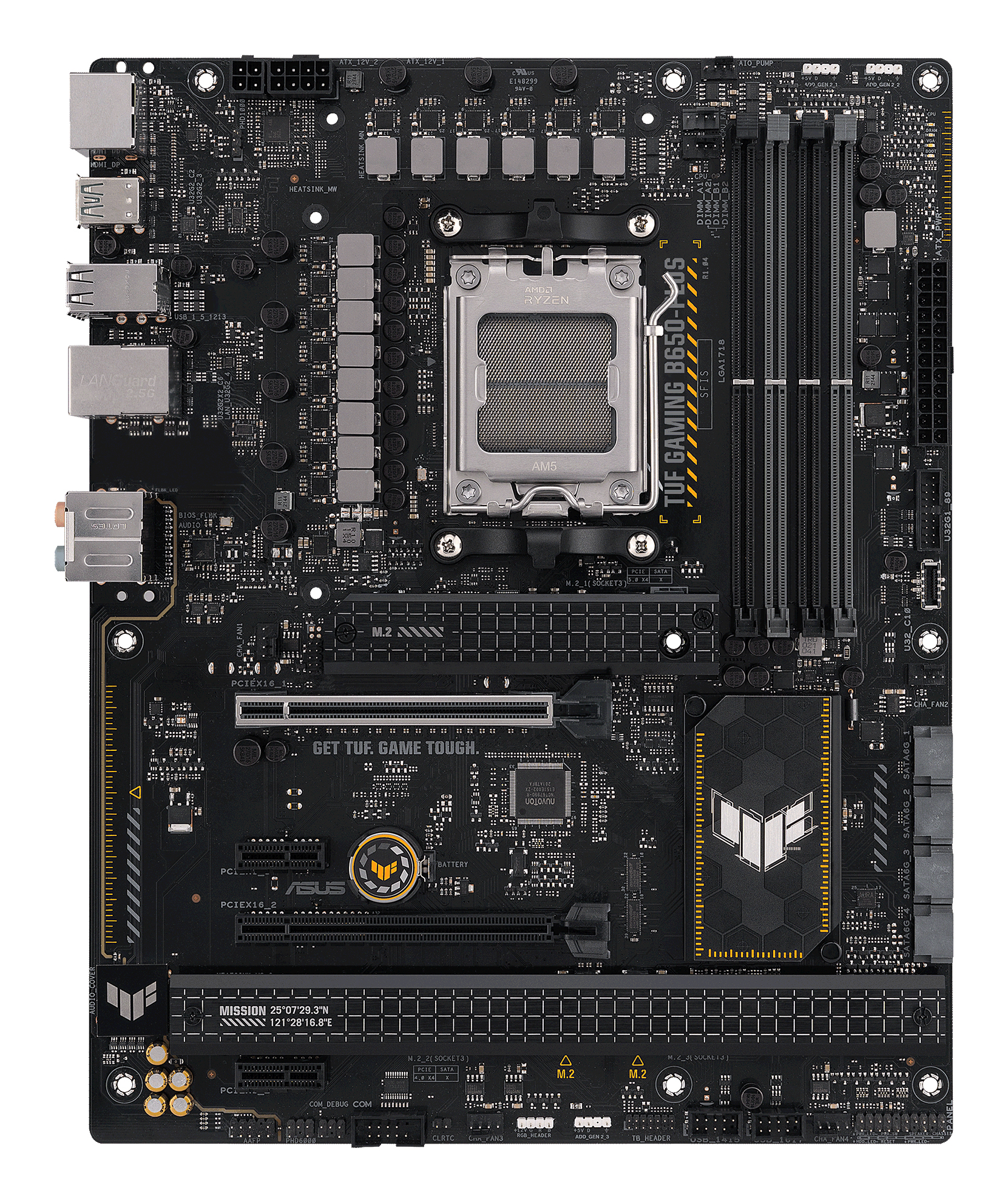 ASUS TUF Gaming B650-Plus - Motherboard - ATX - Socket AM5 - AMD B650 Chipsatz, Ansicht 4